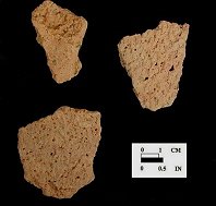 Mockley net-impressed body sherds from Nassawango site 18WO23.